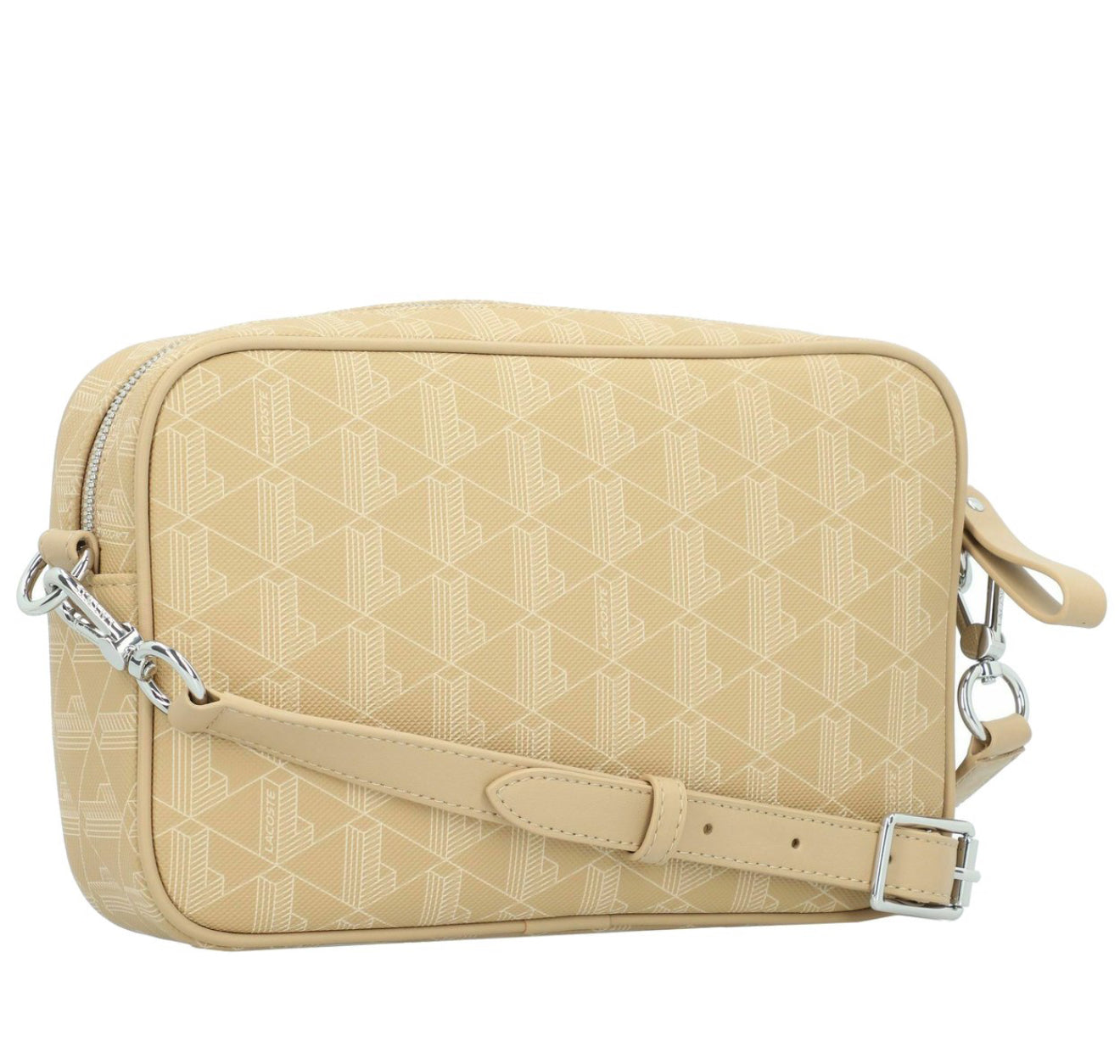 Borsa a tracolla Lacoste Monogram Beige
