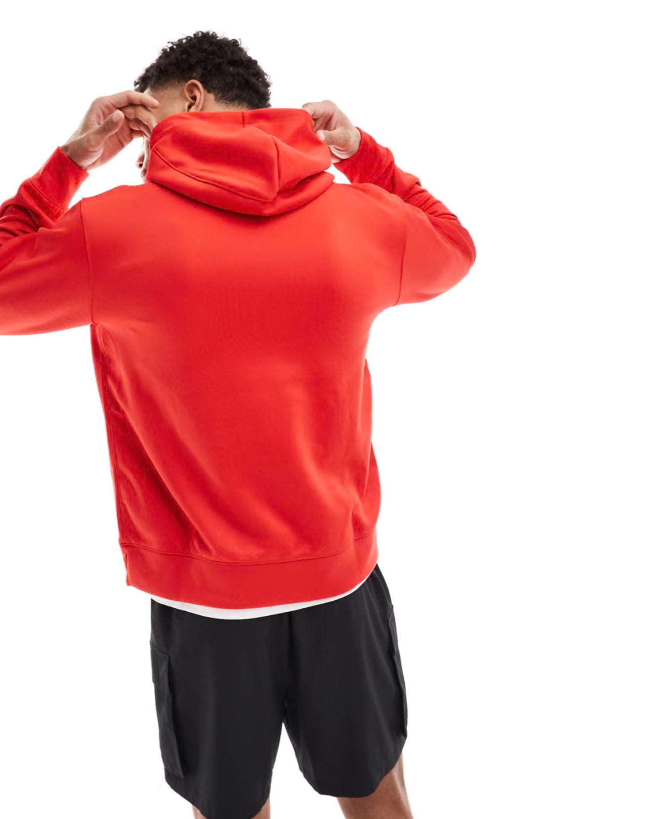 Nike Basketball NBA Chicago Bulls spotlight hoodie in red