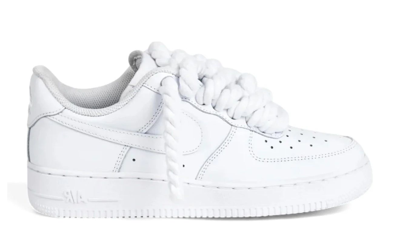 Air Force 1 07 White Rope laces White