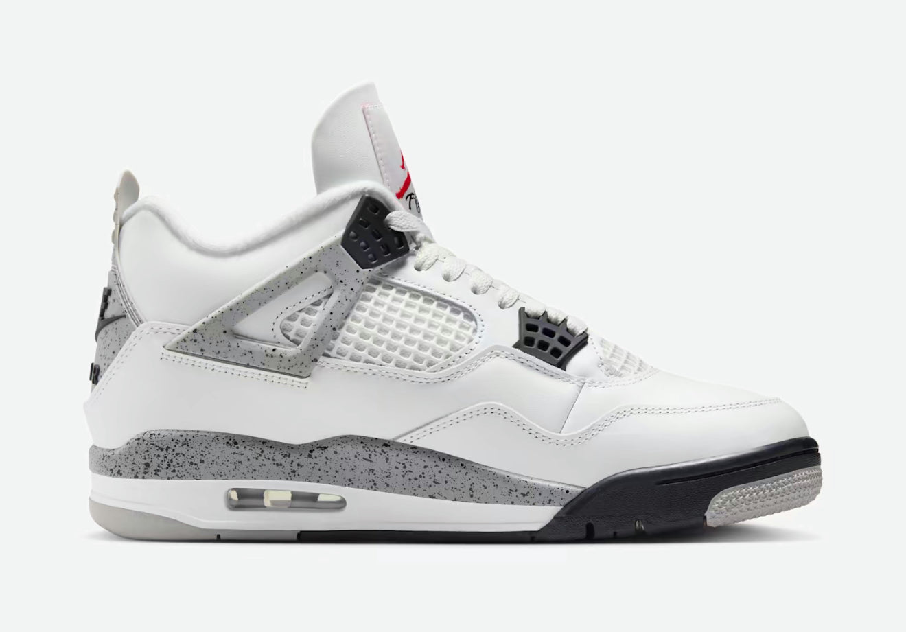 Jordan 4 Retro 'white cement' (2025)