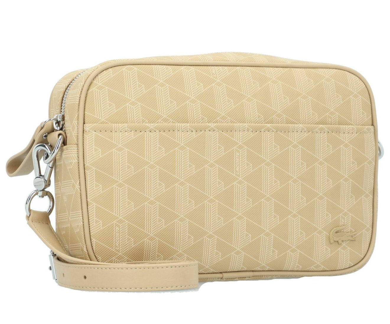 Borsa a tracolla Lacoste Monogram Beige
