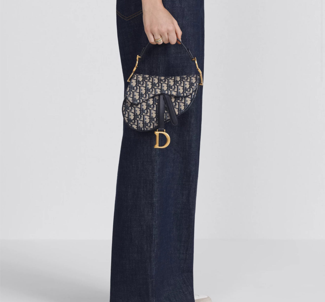 Borsa a tracolla Dior Saddle mini