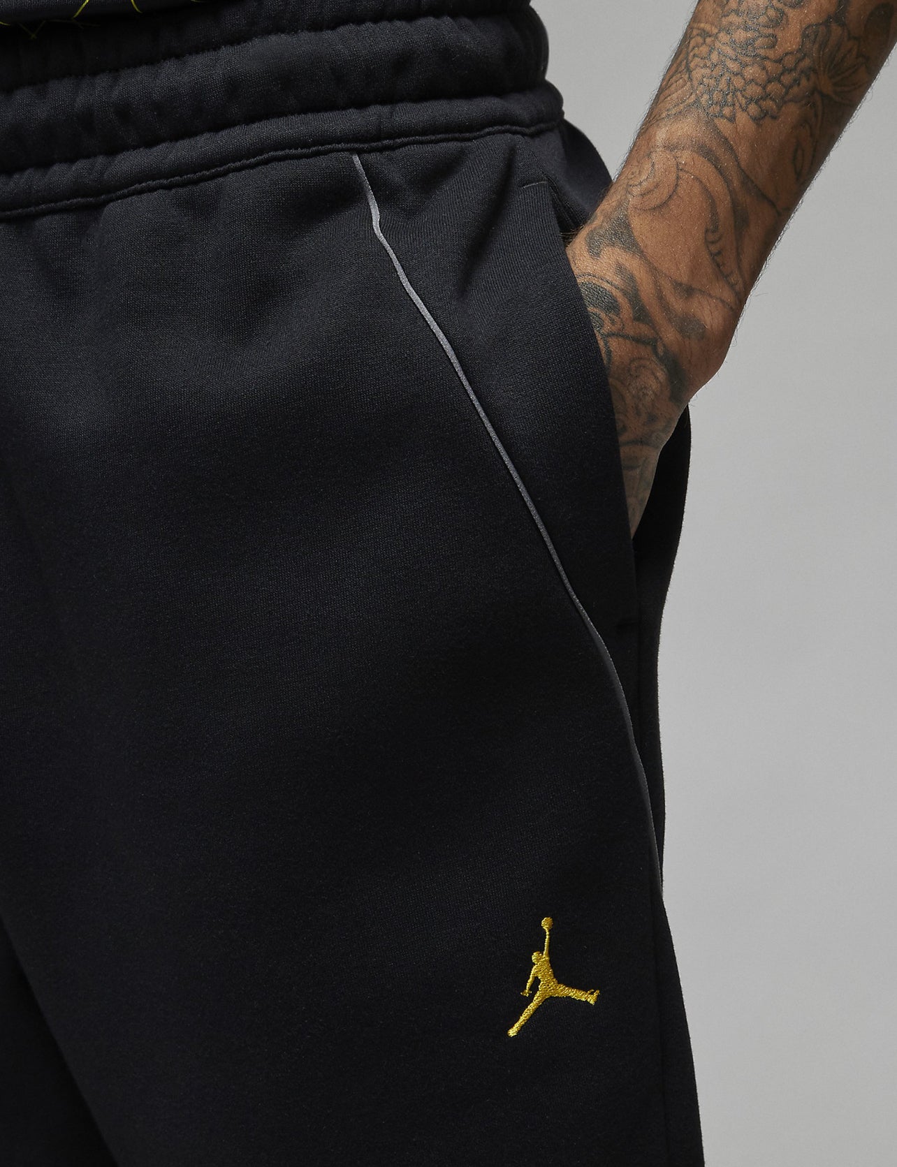 Jordan X PSG Fleece Pant ‘black tour yellow’