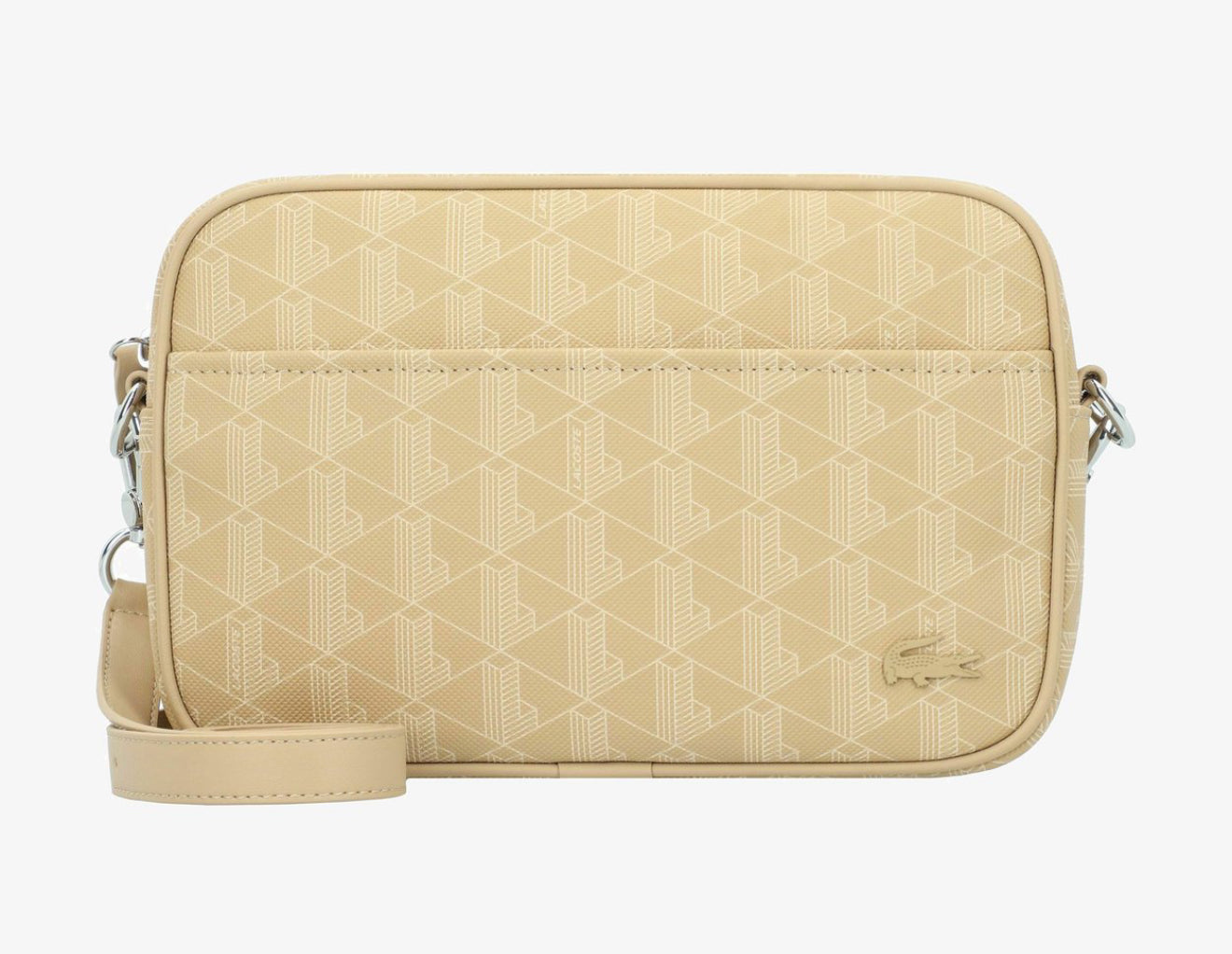 Borsa a tracolla Lacoste Monogram Beige