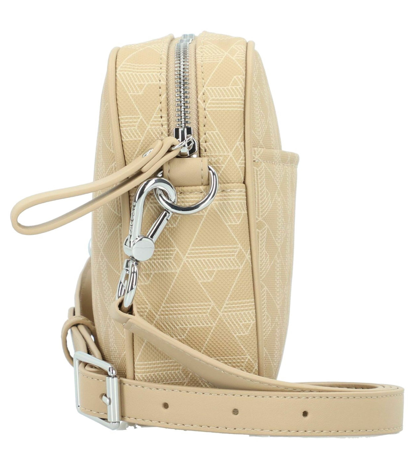 Borsa a tracolla Lacoste Monogram Beige