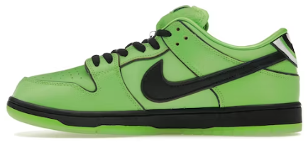 Nike SB Dunk Low Powerpuff Girls Buttercup