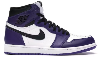 Jordan 1 Retro High Court Purple White