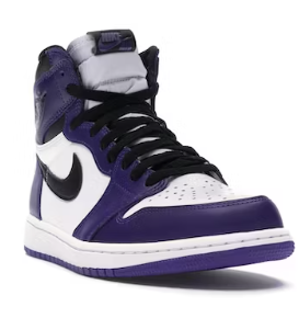 Jordan 1 Retro High Court Purple White