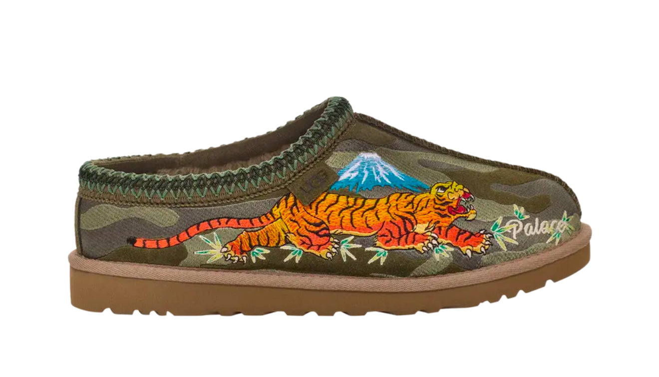 UGG Tasman Slipper X Palace Burnt Olive Camo