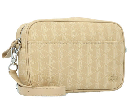 Borsa a tracolla Lacoste Monogram Beige