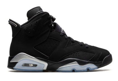Jordan 6 argento metallizzato cromato