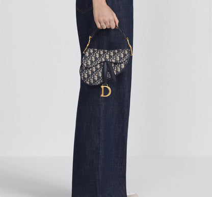 Borsa a tracolla Dior Saddle mini