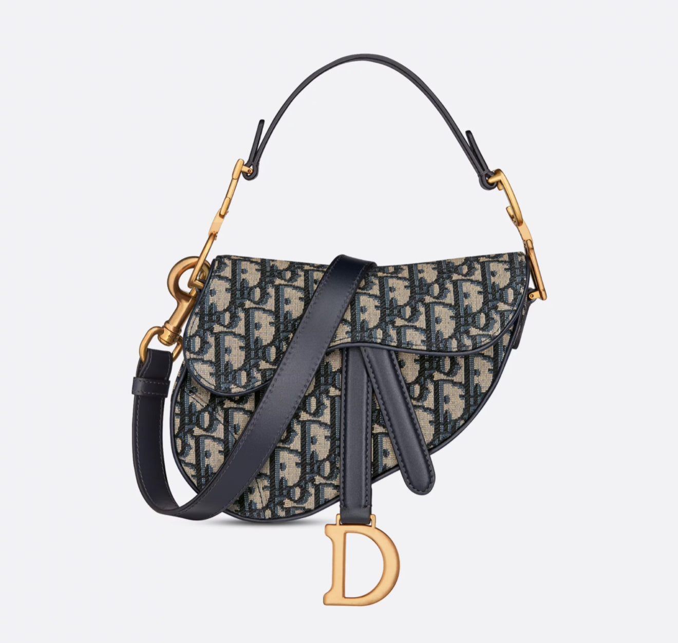 Borsa a tracolla Dior Saddle mini