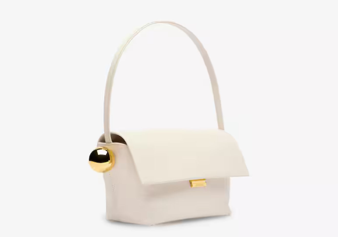 Jacquemus Le Rond Carré ‘light ivory’