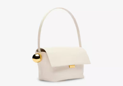 Jacquemus Le Rond Carré ‘light ivory’