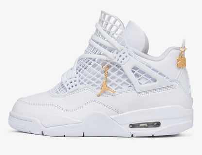 Jordan 4 RETRO Net ‘White metallic gold’