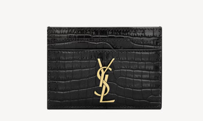 Bundle: Pochette Saint Laurent; Porta Carte Saint Laurent