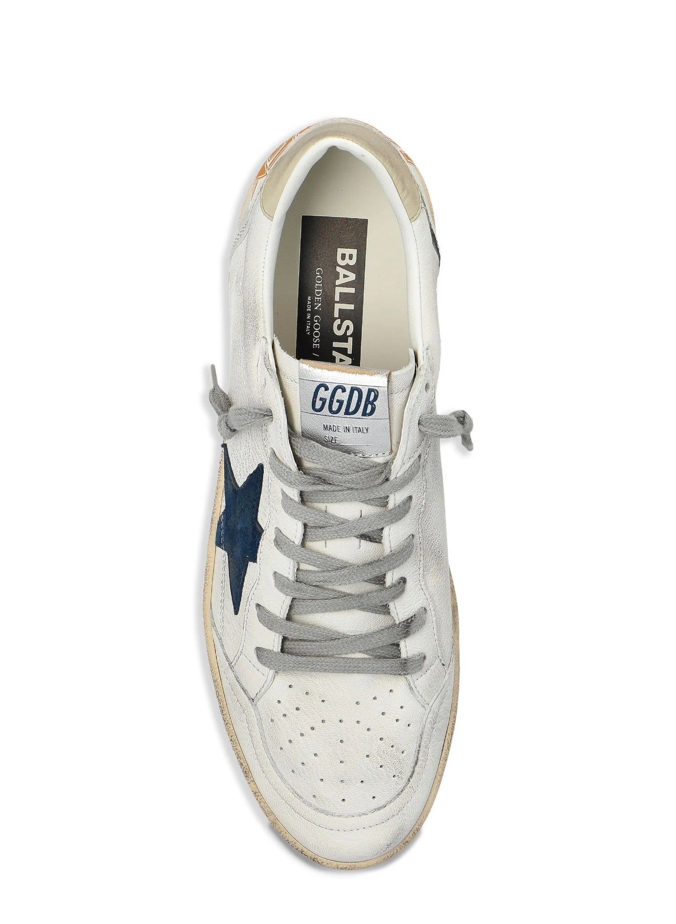 Golden Goose Ball Star White Blue