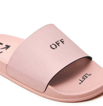 Sandali Flats Off-White ‘Pink’