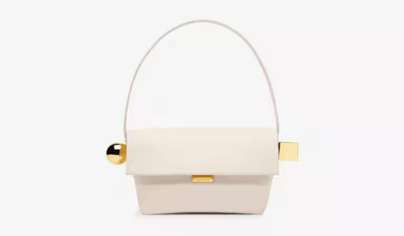 Jacquemus Le Rond Carré ‘light ivory’