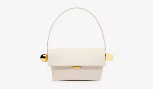 Jacquemus Le Rond Carré ‘light ivory’