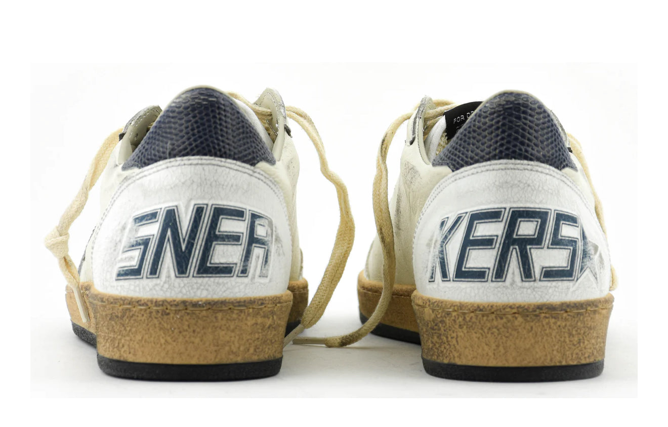 Golden Goose Ball Star White Dusty black