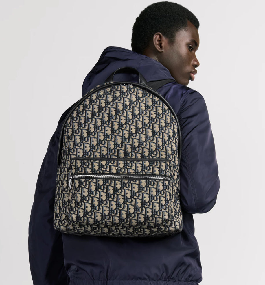 Zaino Dior Rider Jacquard Oblique