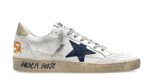 Golden Goose Ball Star White Blue
