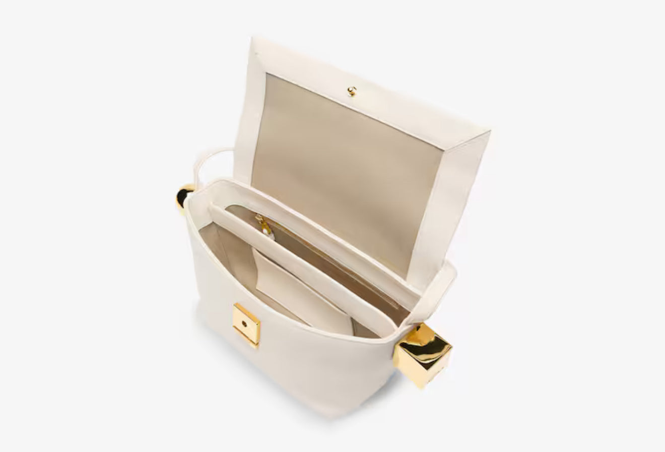 Jacquemus Le Rond Carré ‘light ivory’