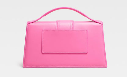 Jacquemus Le Grand Bambino Crossbody Flap Bag Pink