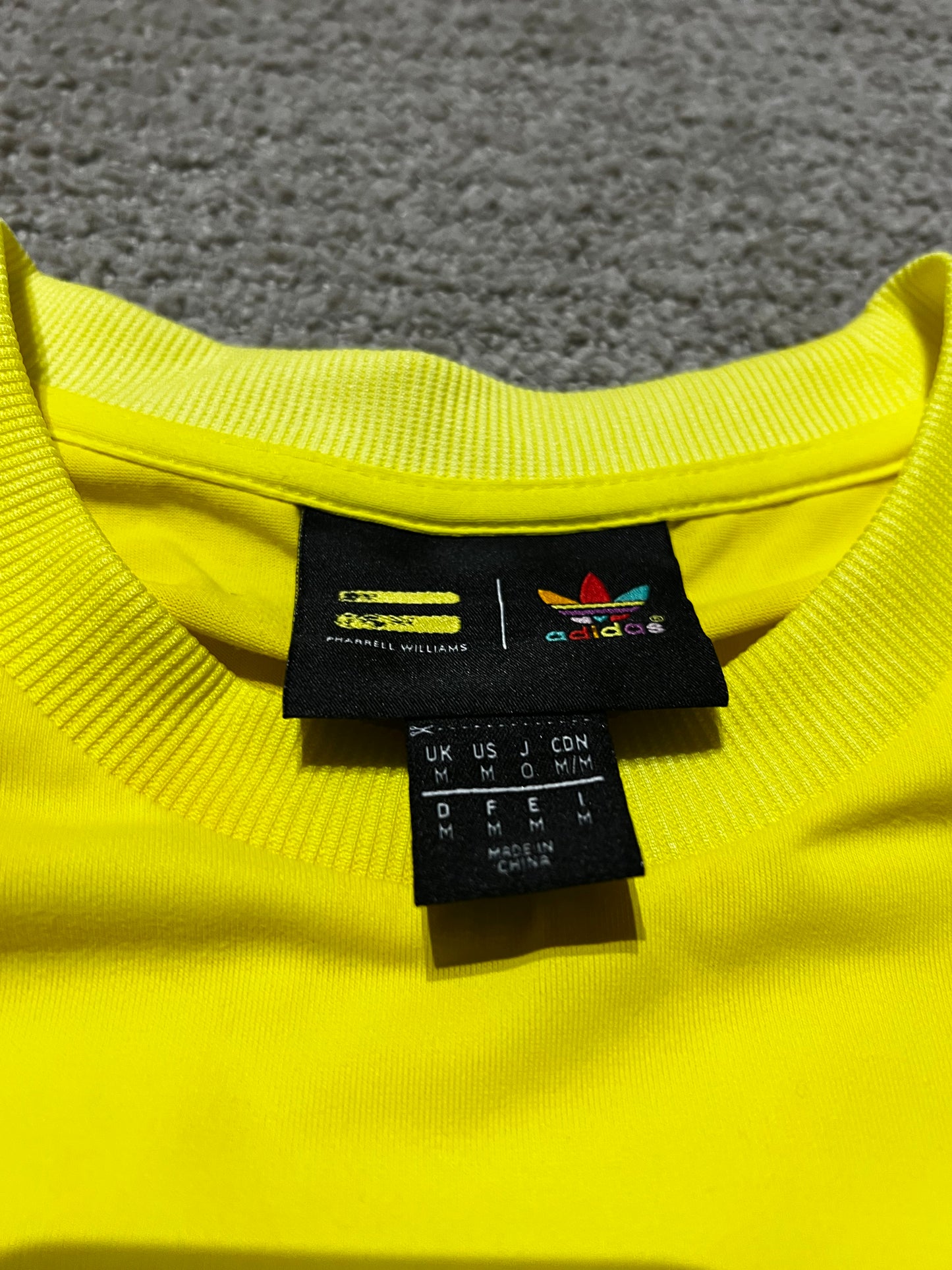 T-Shirt Adidas X Pharrel Williams Human Race yellow