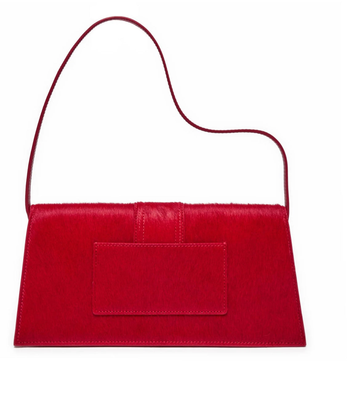 Jacquemus Le Bambino Long Leopard Red