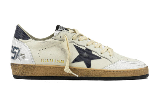 Golden Goose Ball Star White Dusty black