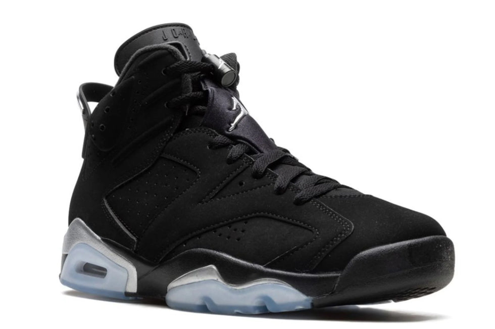 Jordan 6 argento metallizzato cromato