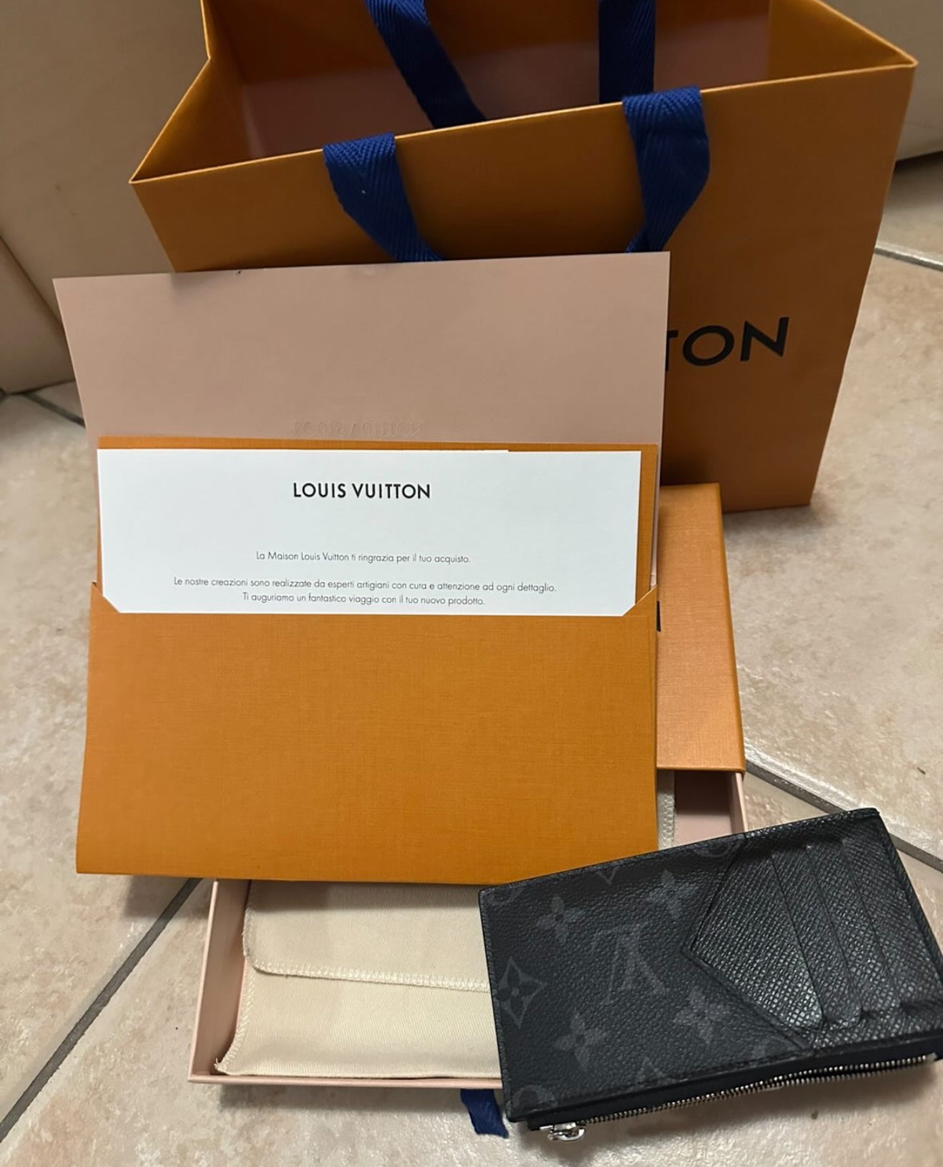 Portamonete e porta carte di credito Louis Vuitton