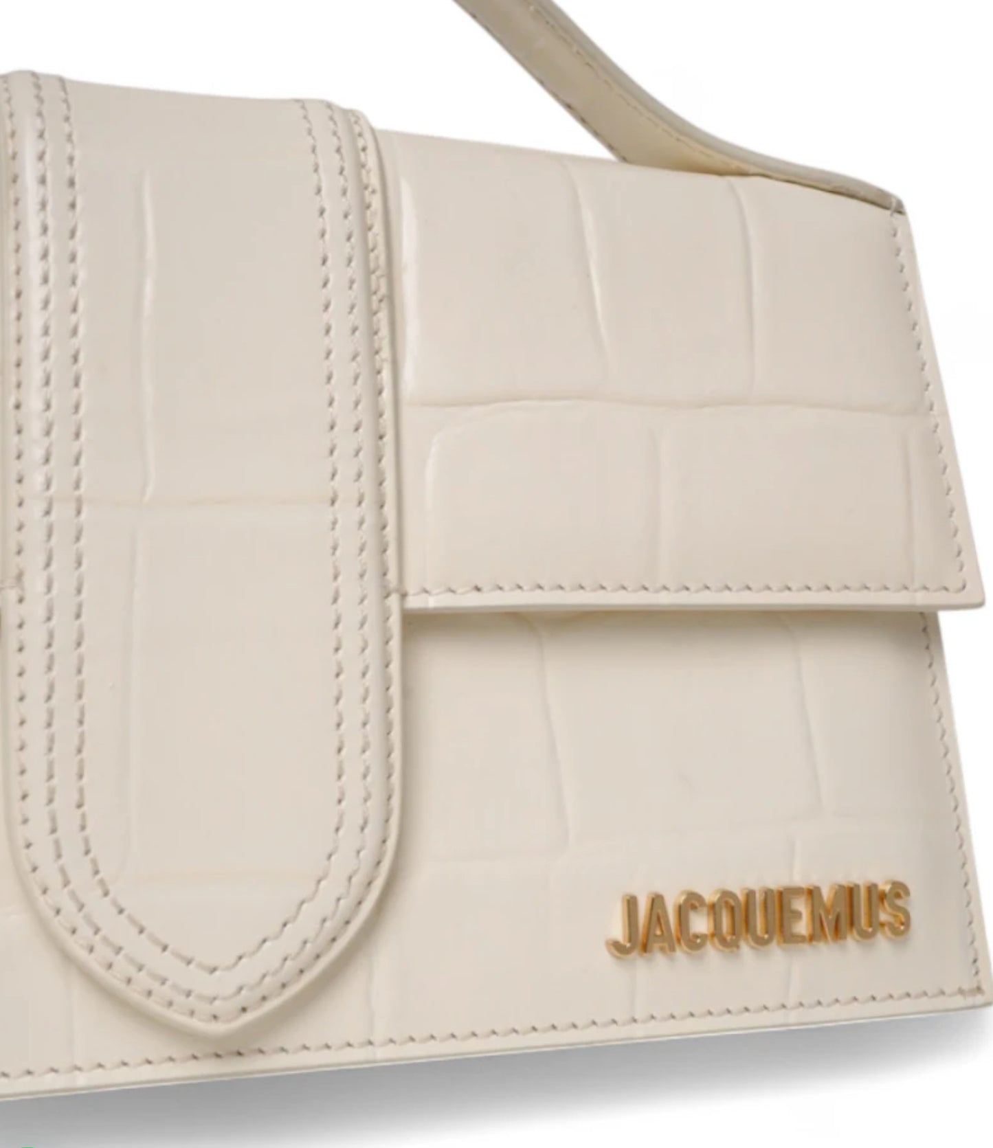 Jacquemus Le Grand Bambino Cocco Bianca