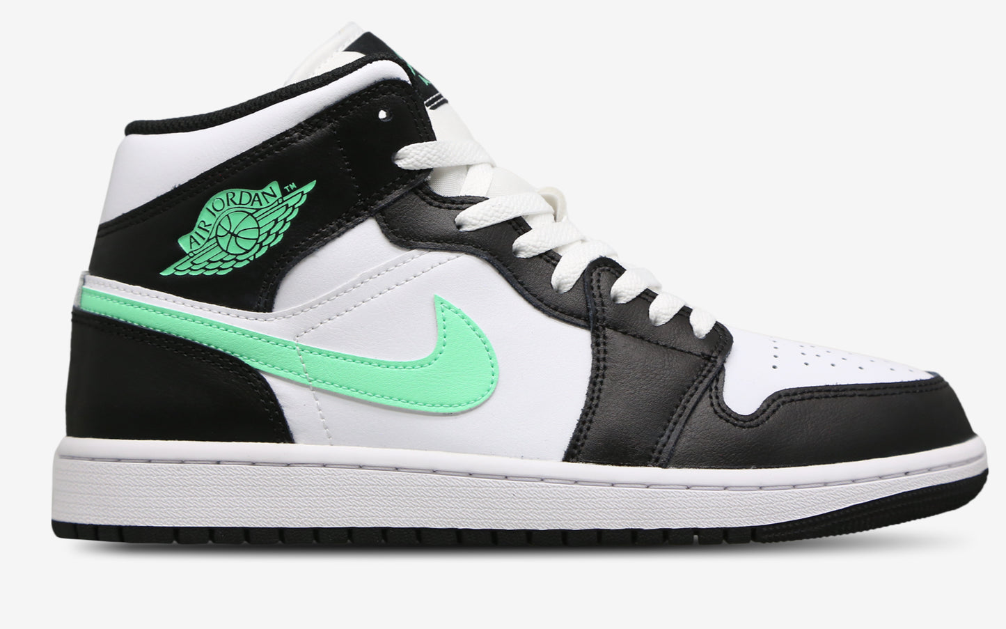 Jordan 1 Mid Green Glow