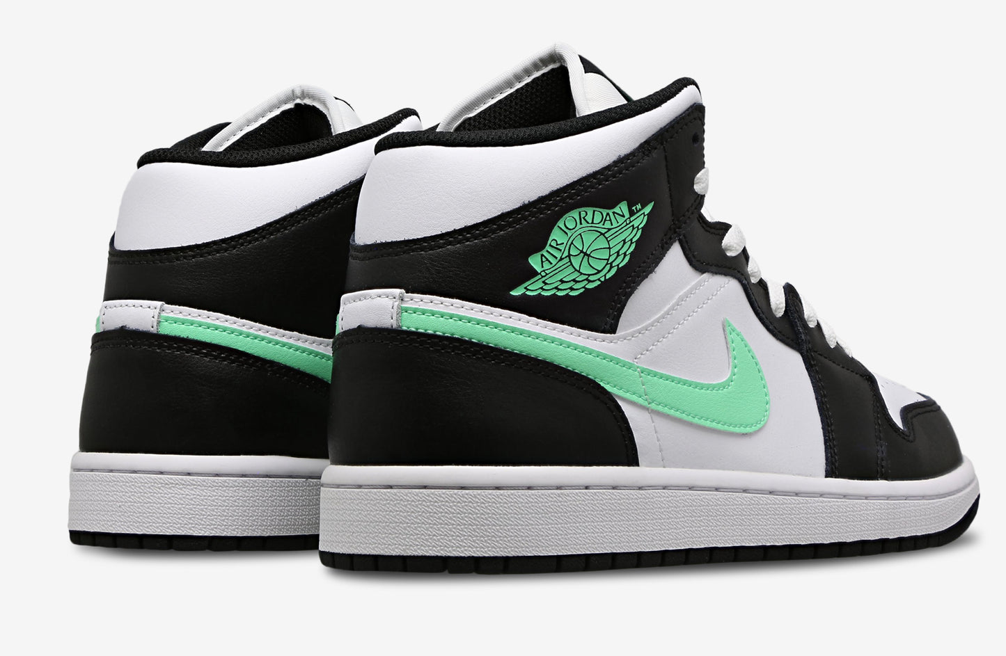 Jordan 1 Mid Green Glow