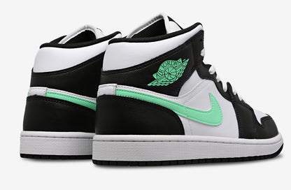 Jordan 1 Mid Green Glow