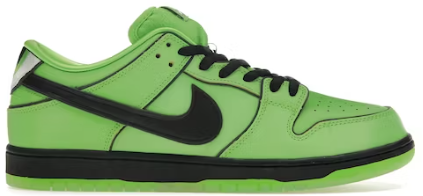 Nike SB Dunk Low Powerpuff Girls Buttercup