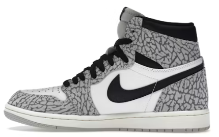 Jordan 1 Retro High OG White Cement