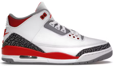Jordan 3 Retro Fire Red