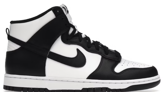 NIke Dunk High Panda black white