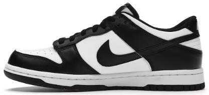 Nike Dunk Low Black White Panda (GS)