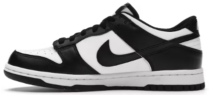 Nike Dunk Low Black White Panda (GS)