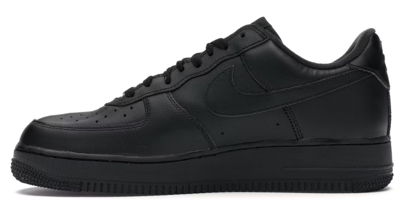 Nike Air Force 1 Low Supreme Black