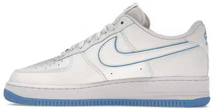 Nike Air Force 1 Low '07 White Blue UNC